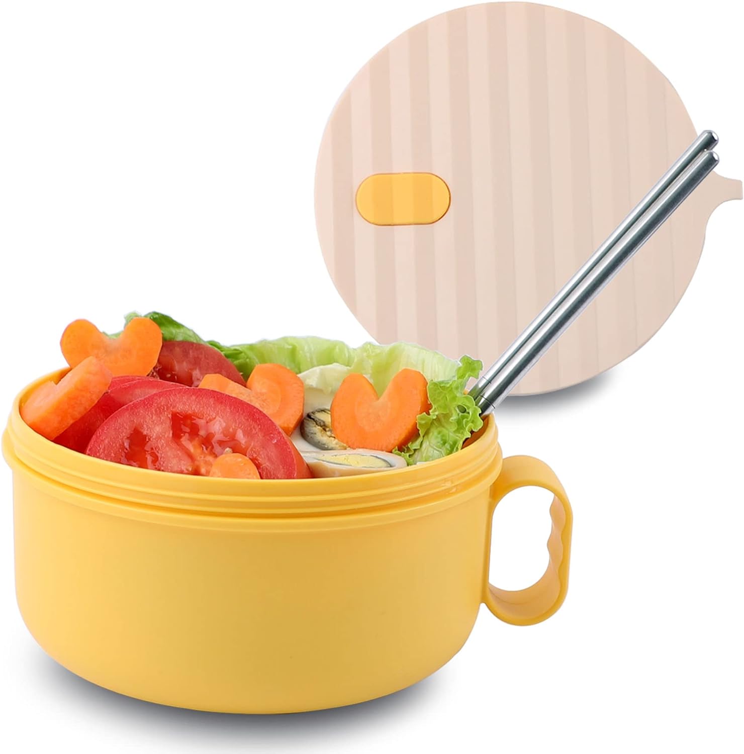 Bowl Set, Microwave Noodle Bowl, Noodles Bowl with Chopsticks Bowl Set, Microwave Noodle Bowl, Noodles Bowl with Chopsticks